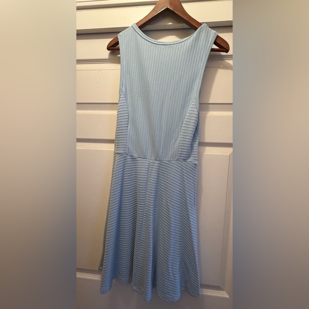 Francesca's Collections Light Blue Mini Dress